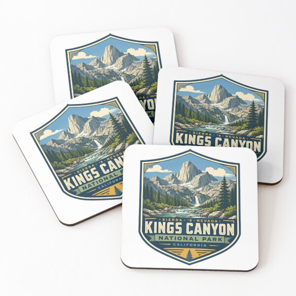 Item preview, Sierra Nevada Kings Canyon National Park California Hiker Explorer Souvenir designed and sold by Simsimah26Parks.