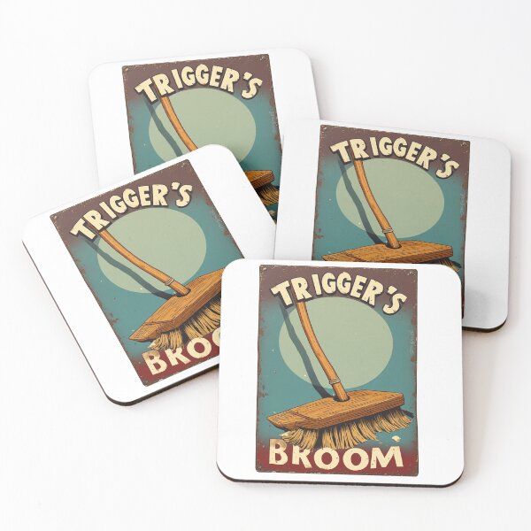 Item preview, Trigger's Broom Comedy Tribute designed and sold by IanBakerToons.