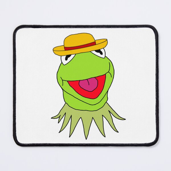 Item preview, The Muppets - Kermit The Frog In A Straw Hat designed and sold by Animals-by-JB.