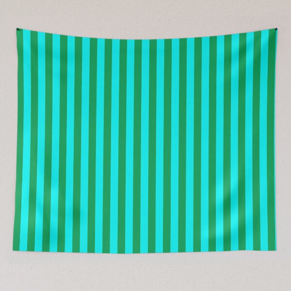 Item preview, Green and Blue Stripes designed and sold by Susan Link.