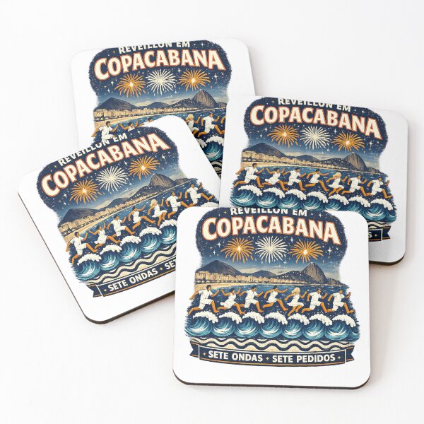 Item preview, Pular Sete Ondas – Réveillon em Copacabana designed and sold by Past in Threads.