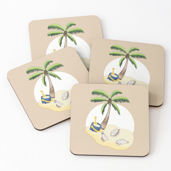 Item preview, Crab and Beach (sand crabs) designed and sold by Can-See-Zee.