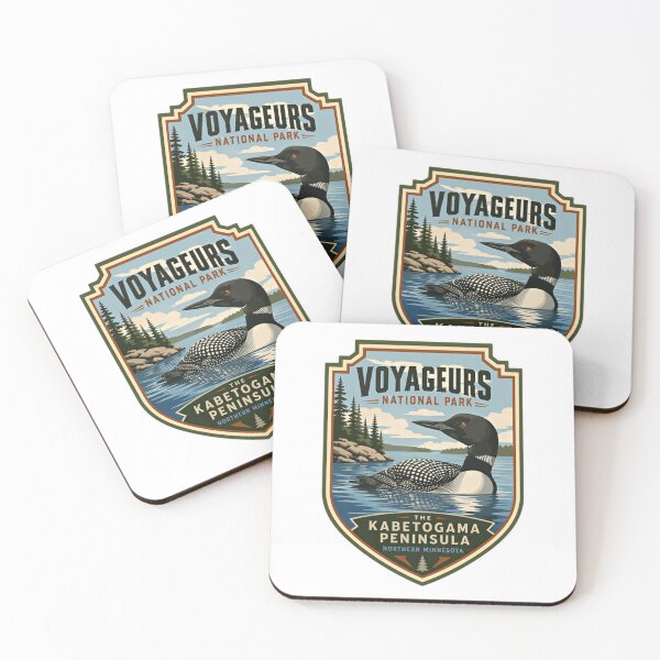 Item preview, Voyageurs National Park The Kabetogama Peninsula Northern Minnesota Common Loon Travel Souvenir designed and sold by Simsimah26Parks.