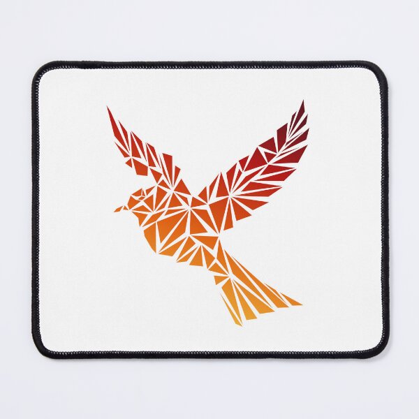 Item preview, Geometric Bird - Ember designed and sold by Espyr.Art.