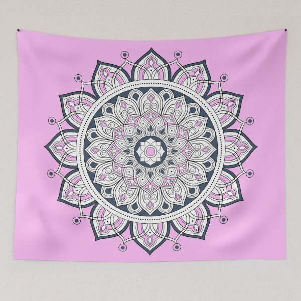 Item preview, Drifting Lattice Mandala — Modern Decorative Art designed and sold by Amy Cohas Design.