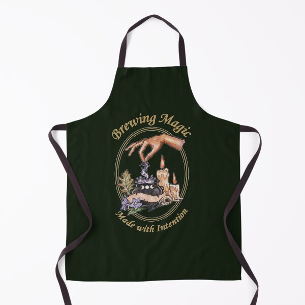 Item preview, Brewing Magic Made with Intention Cauldron Witchcraft Art designed and sold by esmavart.