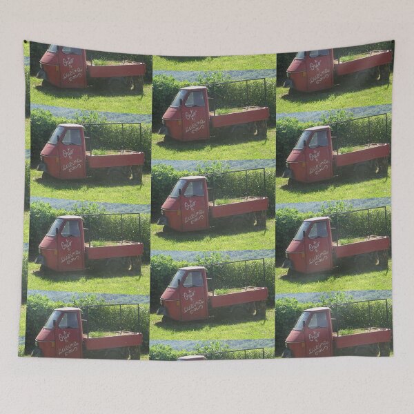 Item preview, A red vintage car designed and sold by walterfest.