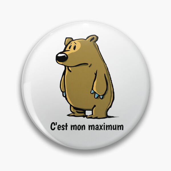 Item preview, Bear trying his best designed and sold by grafandgo.
