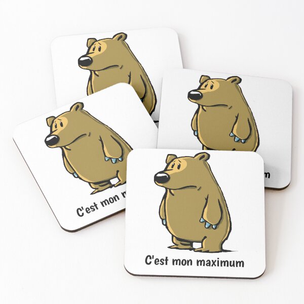 Item preview, Bear trying his best designed and sold by grafandgo.