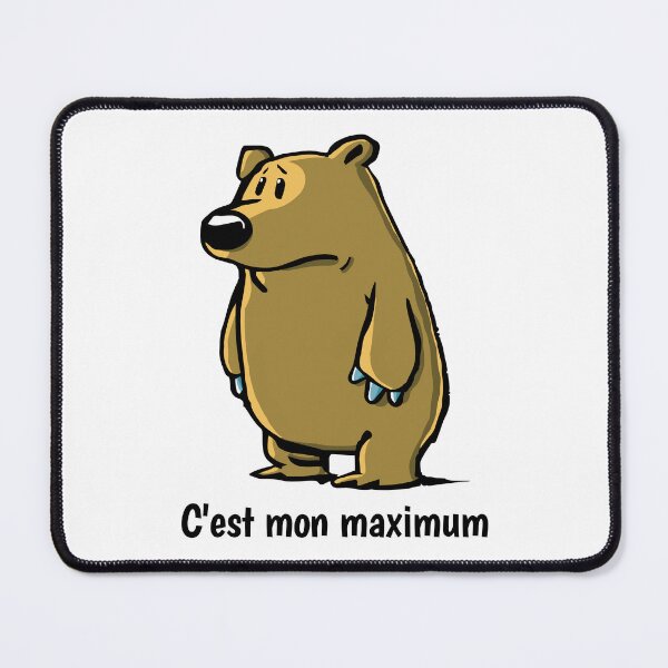 Item preview, Bear trying his best designed and sold by grafandgo.