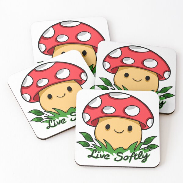 Item preview, Mushroom Live Softly designed and sold by Phyllya Design.