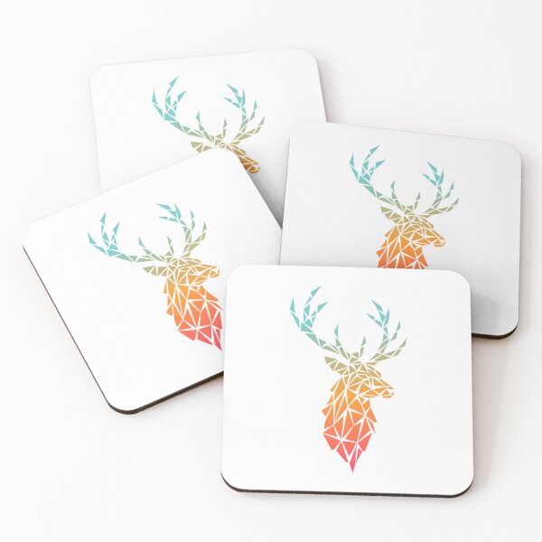 Item preview, Geometric Deer - Sunset designed and sold by Espyr.Art.