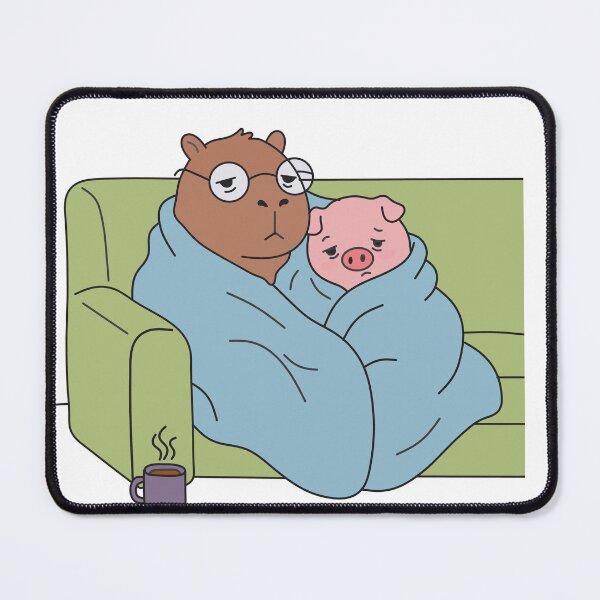 Item preview, Cozy Koa the Capybara - Chonkibao Weekend Mood designed and sold by Chonkibao.