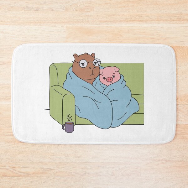 Item preview, Cozy Koa the Capybara - Chonkibao Weekend Mood designed and sold by Chonkibao.