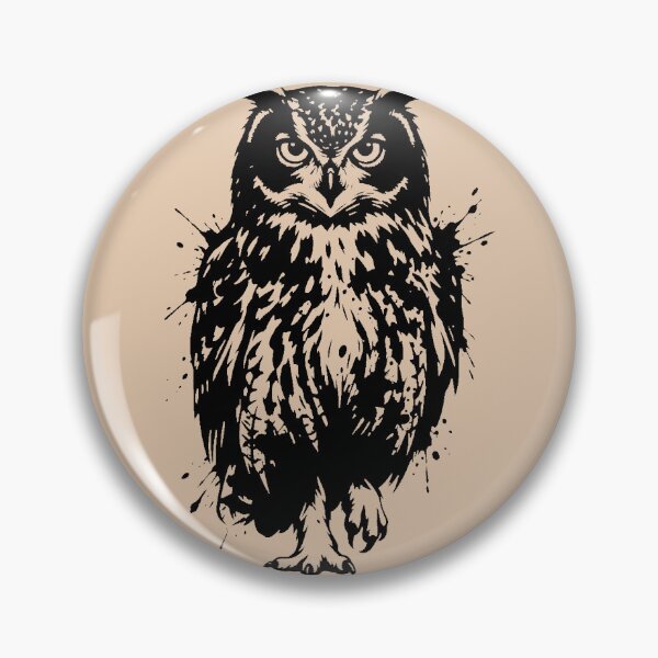Item preview, Owl Minimalist Art.  designed and sold by OmikronStore.