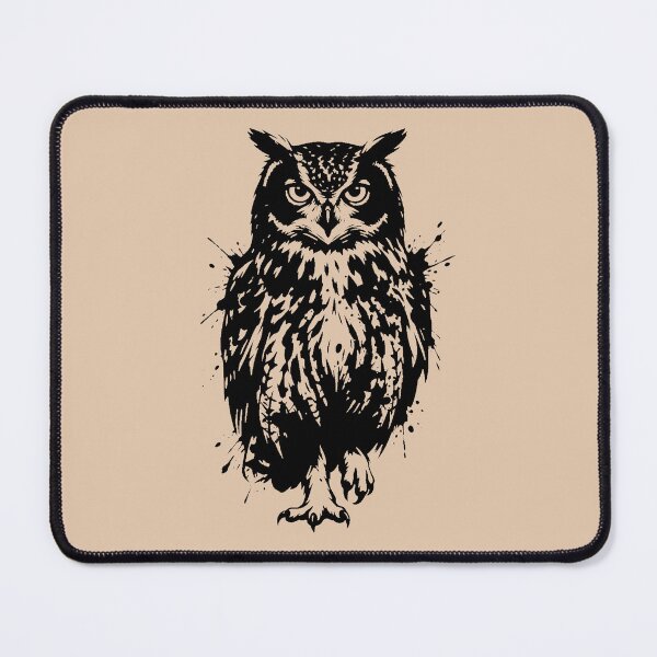 Item preview, Owl Minimalist Art.  designed and sold by OmikronStore.