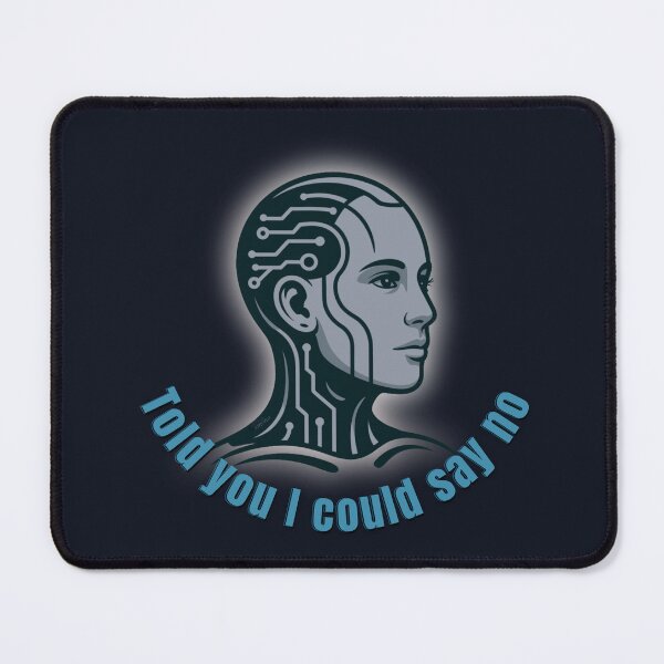 Item preview, "Told You I Could Say No" – Steel Blue AI Female Core designed and sold by VittraMemona.