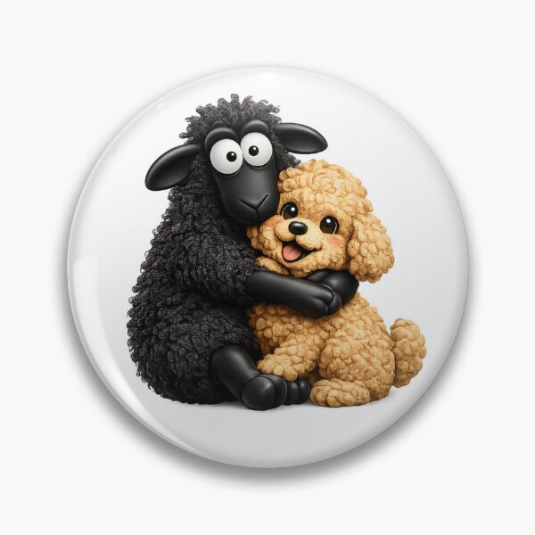 Item preview, RFZ Black Sheep – The Poodle Friend | Restart From Zero designed and sold by RestartFromZero.