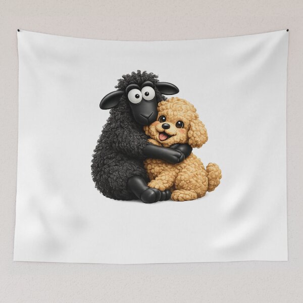 Item preview, RFZ Black Sheep – The Poodle Friend | Restart From Zero designed and sold by RestartFromZero.