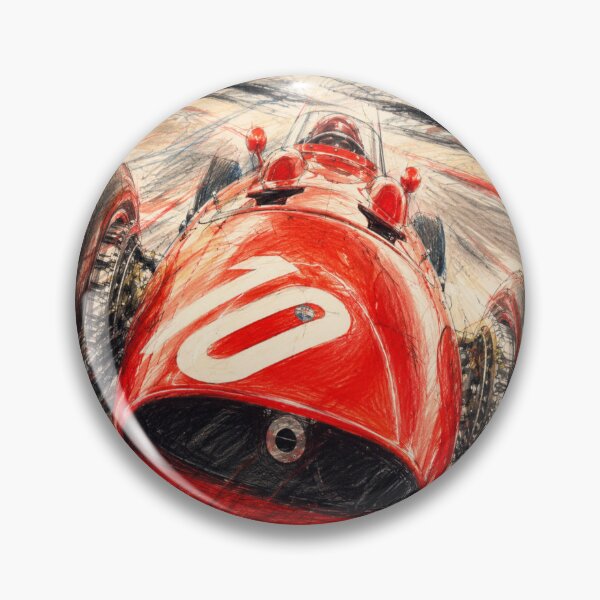 Item preview, Maserati 250F Racing Sketch designed and sold by Velocity Vignettes.