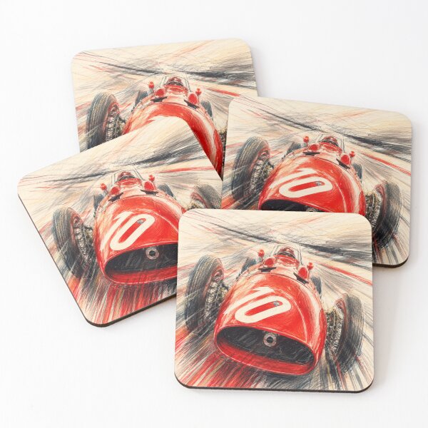 Item preview, Maserati 250F Racing Sketch designed and sold by Velocity Vignettes.