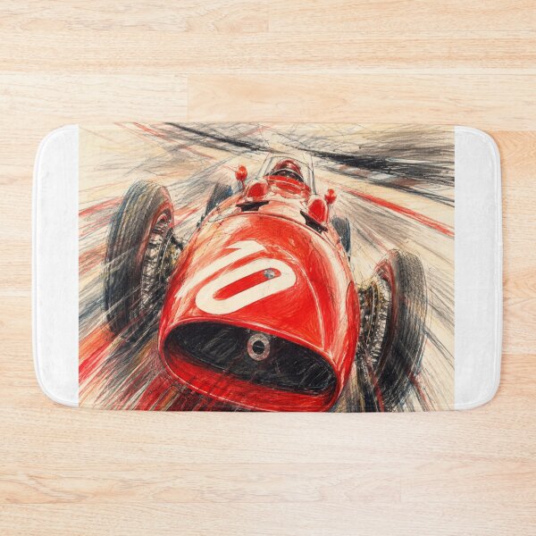 Item preview, Maserati 250F Racing Sketch designed and sold by Velocity Vignettes.