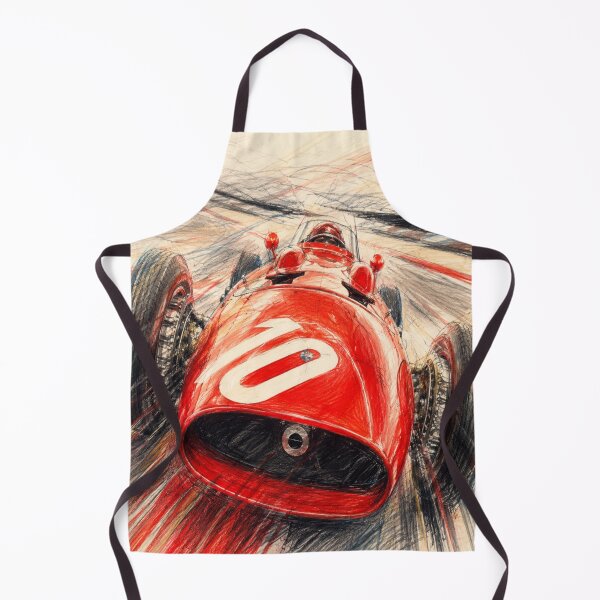 Item preview, Maserati 250F Racing Sketch designed and sold by Velocity Vignettes.