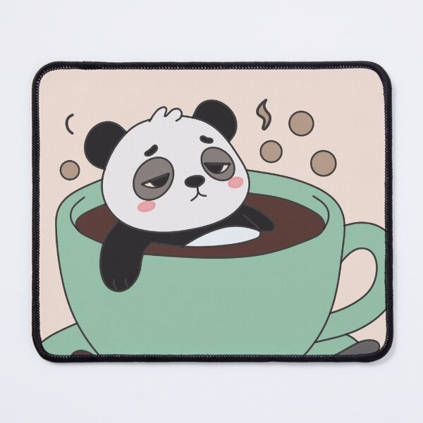 Item preview, I Am Not Ready For Monday Yet Funny Coffee Panda designed and sold by Chonkibao.