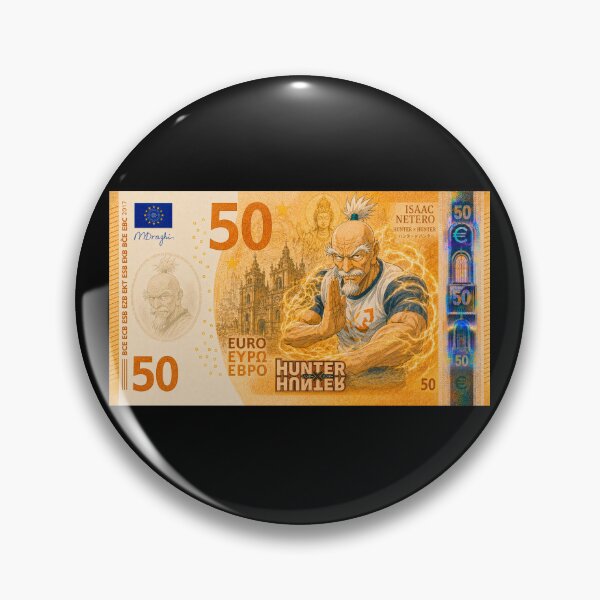 Artikelvorschau, Anime-Krieger auf Fünfzig-Euro-Banknote entworfen und verkauft von MOONE FLOWER.