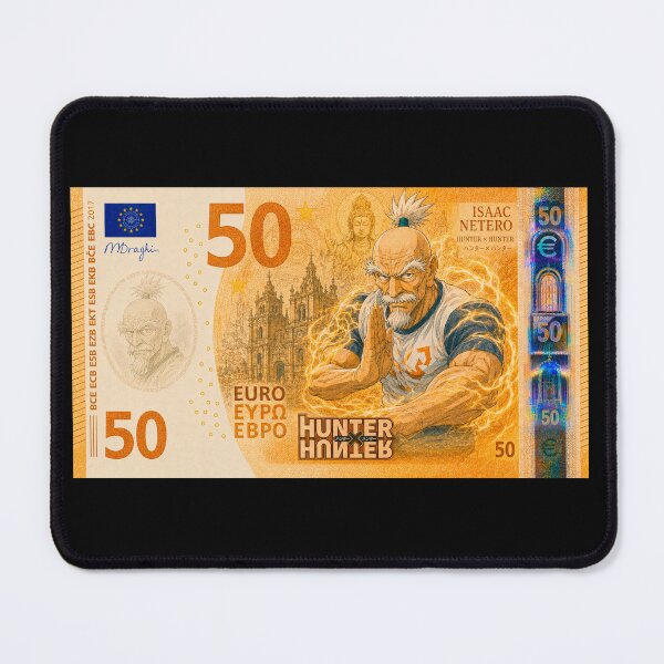 Item preview, Anime Warrior On fifty euros Banknote designed and sold by MOONE FLOWER.