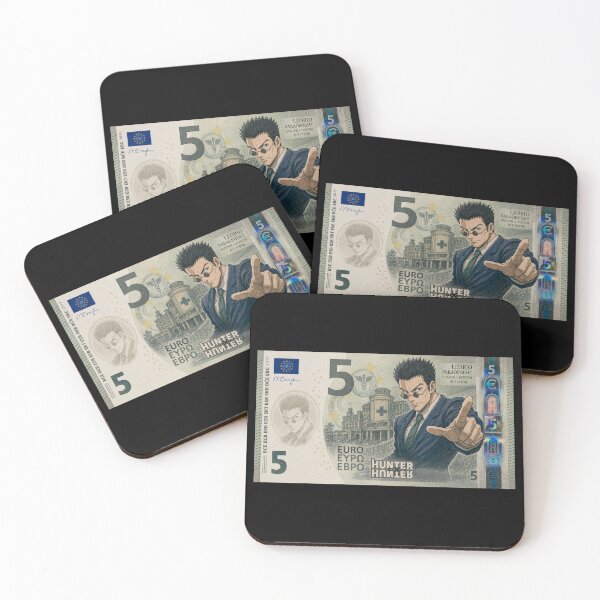 Item preview, Anime Warrior On Five Euro Banknote designed and sold by MOONE FLOWER.