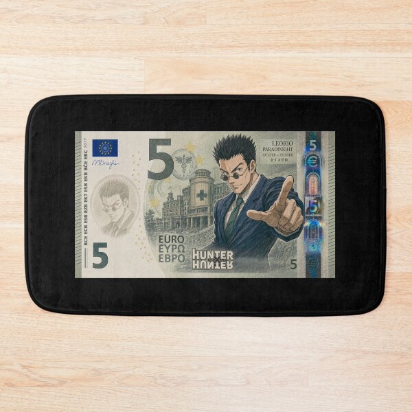 Item preview, Anime Warrior On Five Euro Banknote designed and sold by MOONE FLOWER.