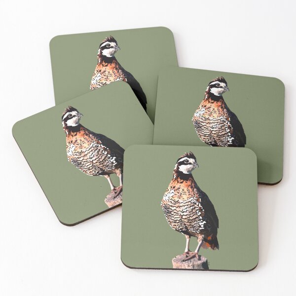 Item preview, Minimalist Abstract Boho Northern Bobwhite Quail  designed and sold by LuxeHurricane.