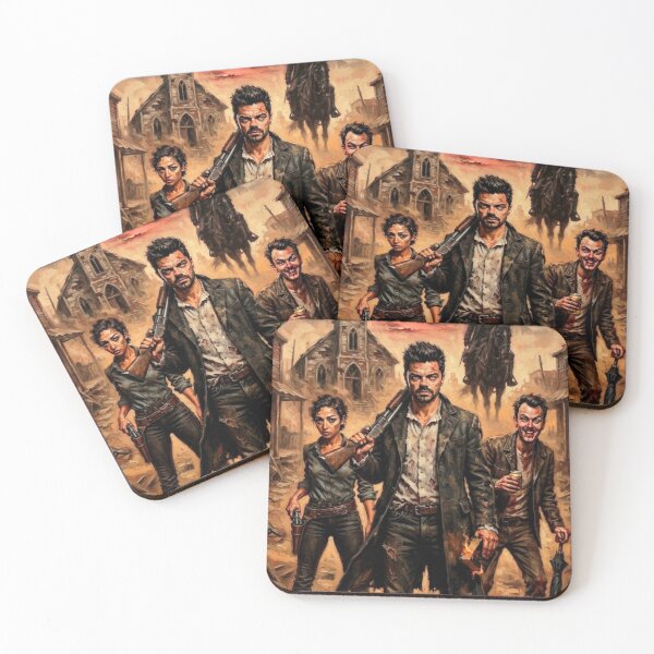 Item preview, Preacher Supernatural Western Fine Art Tribute designed and sold by Art's Diner.