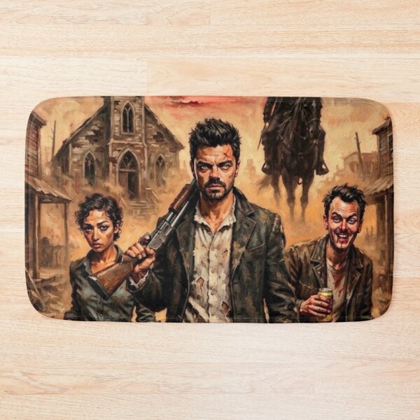 Item preview, Preacher Supernatural Western Fine Art Tribute designed and sold by Art's Diner.