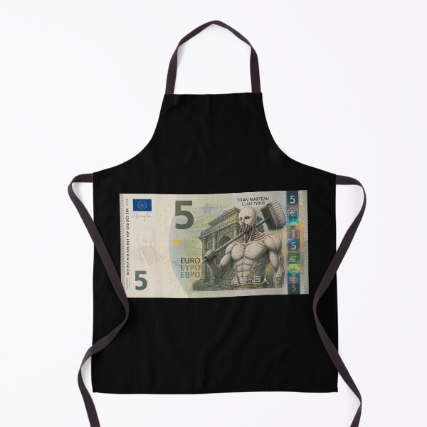 Item preview, Anime Warrior On Five Euro Banknote designed and sold by MOONE FLOWER.