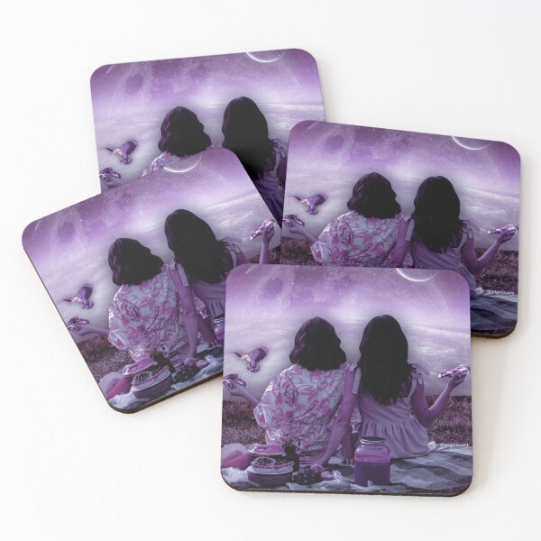 Item preview, Soul sisters at a picnic. Purple designed and sold by mgro-art.