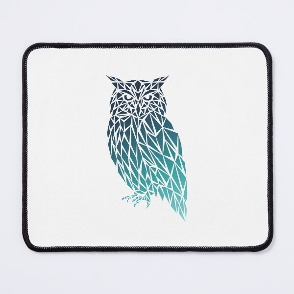Item preview, Geometric Owl - Ocean designed and sold by Espyr.Art.