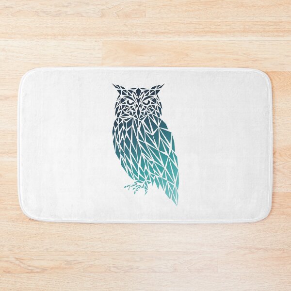 Item preview, Geometric Owl - Ocean designed and sold by Espyr.Art.