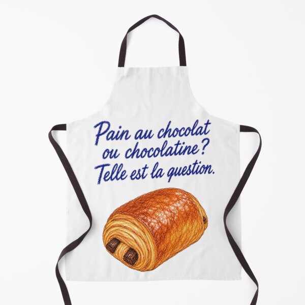 Item preview, Pain au chocolat or chocolatine? That is the question. designed and sold by JOANNASKAH.