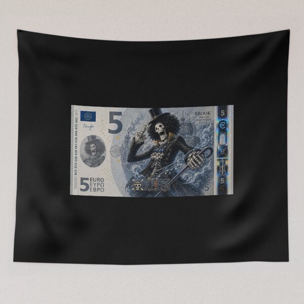 Item preview, Anime Warrior On Five Euro Banknote designed and sold by MOONE FLOWER.