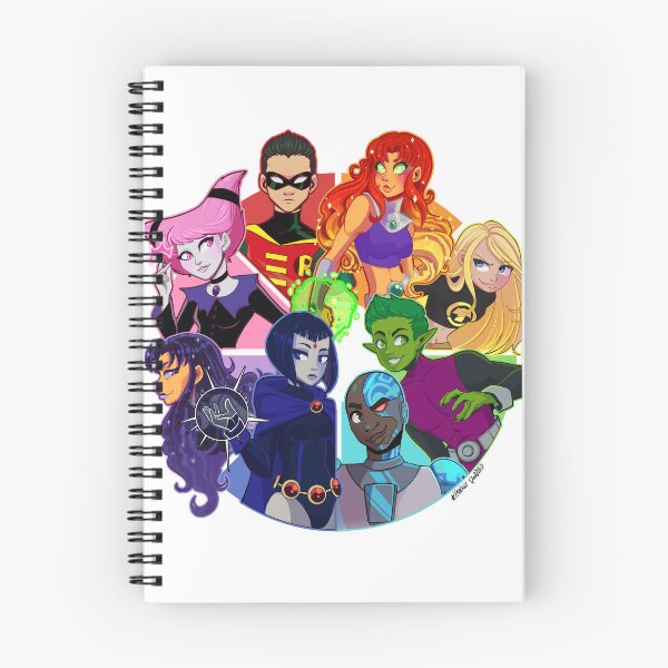 Item preview, Teen Titans Print Design designed and sold by YankeyDoodles.