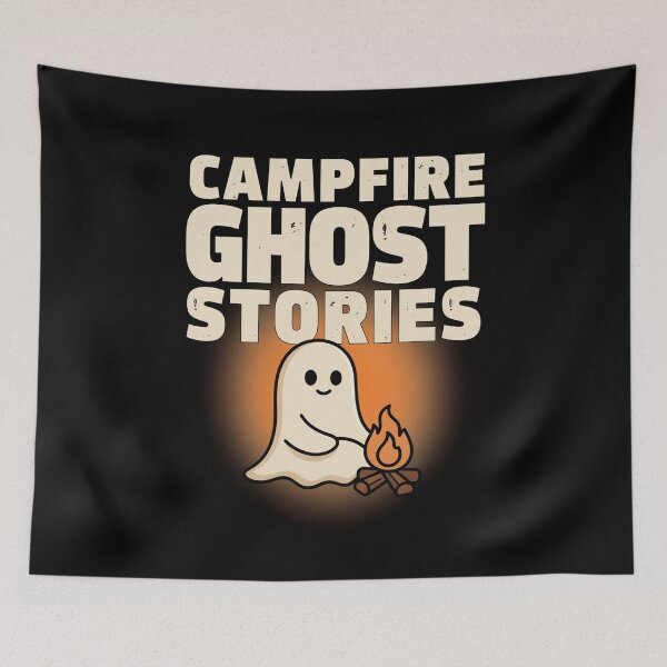 Item preview, Halloween Ghost – Campfire Ghost Stories designed and sold by No Excuses Supply.