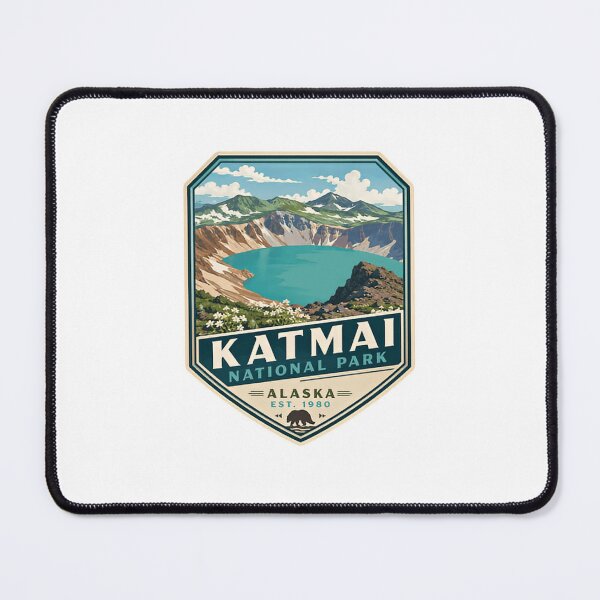 Item preview, Katmai National Park Alaska Est. 1980 National Park Traveler Explorer designed and sold by RetroMini2026.