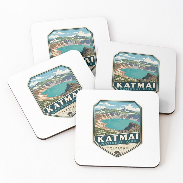 Item preview, Katmai National Park Alaska Est. 1980 National Park Traveler Explorer designed and sold by RetroMini2026.