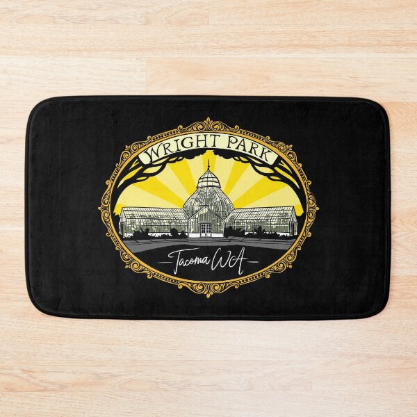 Item preview, Wright Park Conservatory Tacoma WA Vintage Local Pride Design designed and sold by Urban Muse And Sultry Hues.