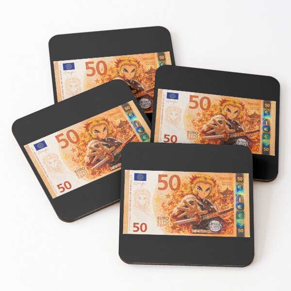 Item preview, Anime Warrior On 50 Euro Banknote designed and sold by MOONE FLOWER.