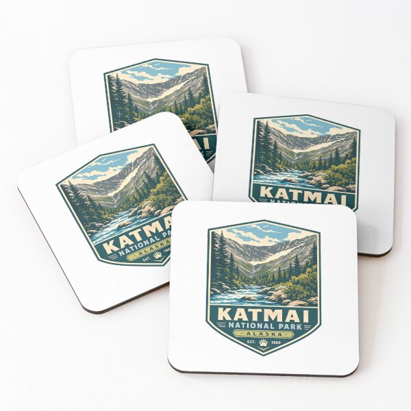 Item preview, Katmai National Park Alaska Est. 1980 Travel Visitor Outdoors Explorer Hiker designed and sold by RetroMini2026.