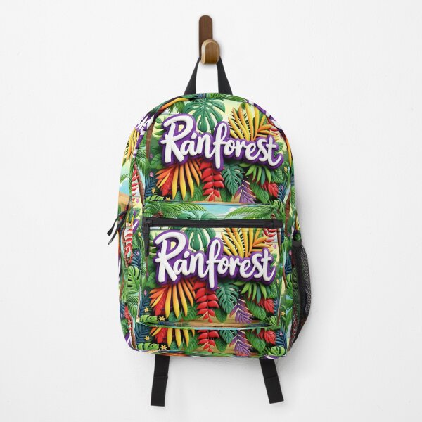 Item preview, rainforest tropical paradise C colorful typographic tropical design designed and sold by SmashingDeals.