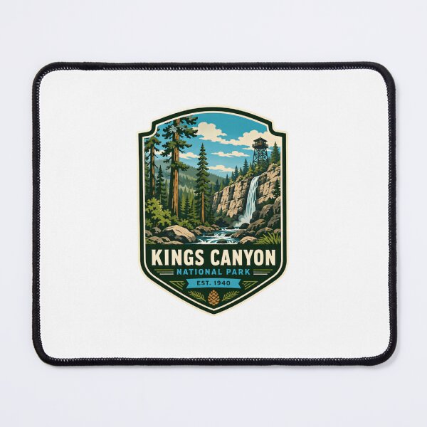 Item preview, Kings Canyon National Park Est. 1940 California Traveler Gift designed and sold by RetroMini2026.